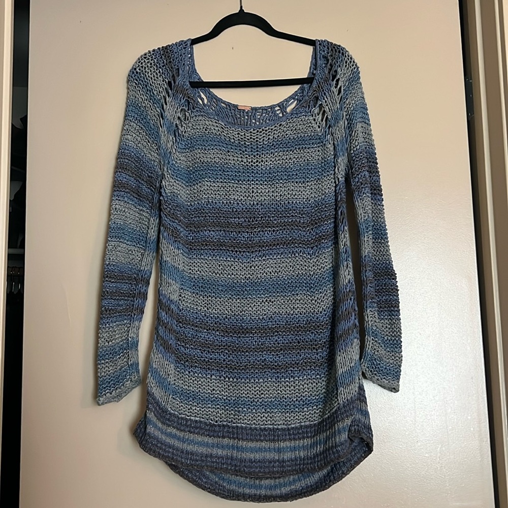 Free people crochet style sweater